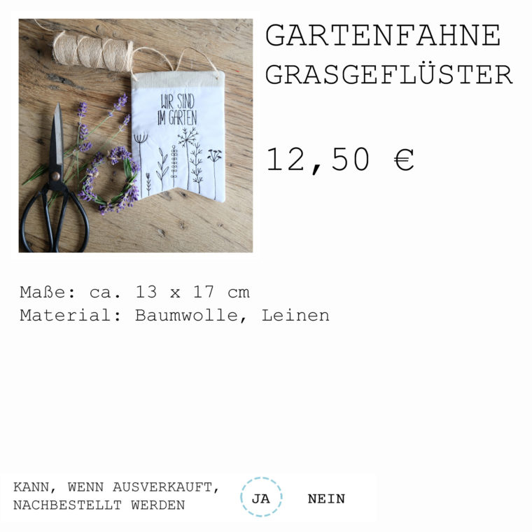 Gartenfahne_Grasgefluester