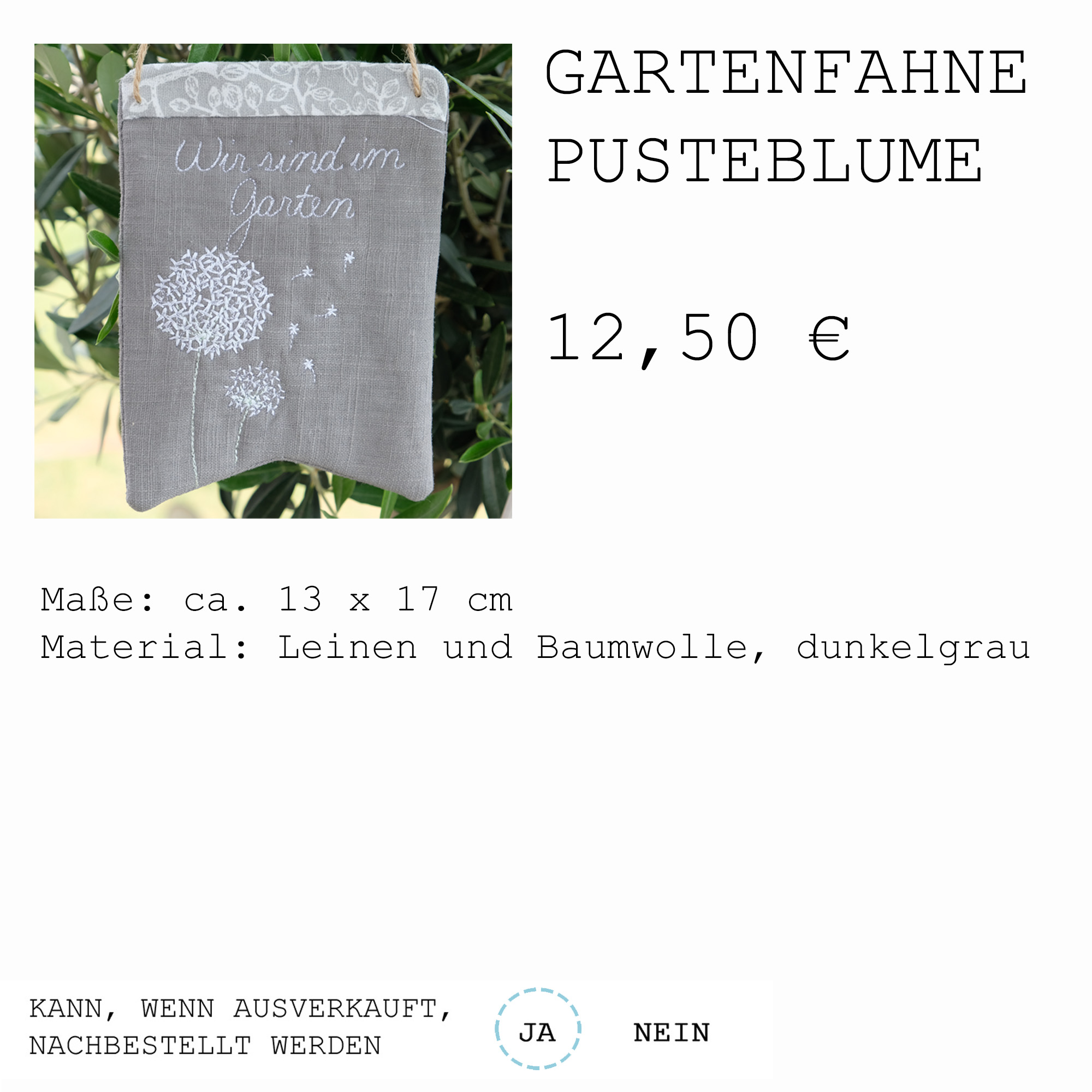 Gartenfahnen – www.someone-lovely.com