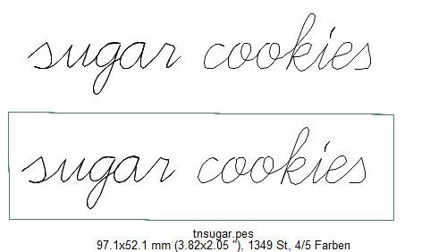 sugar cookies