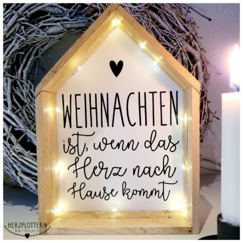 Weihnachten ist, wenn das Herz nach Hause kommt