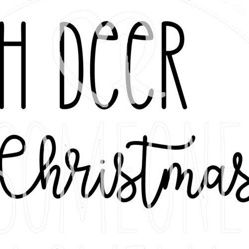 oh deer - it's Christmas!