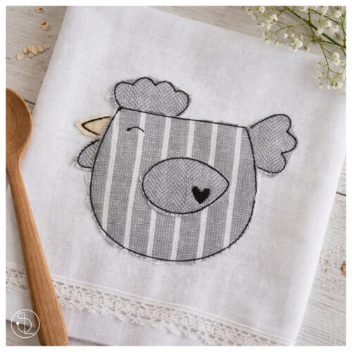 Huhn Applikation [Digital]