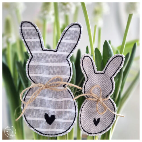 Blumenstecker Hase [Digital]