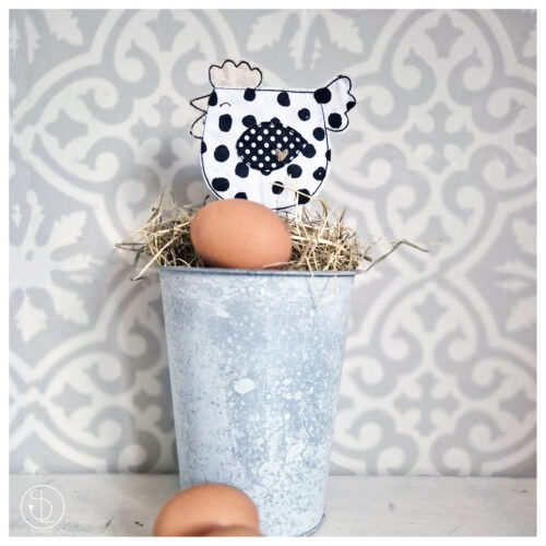 Blumenstecker Huhn [Digital]