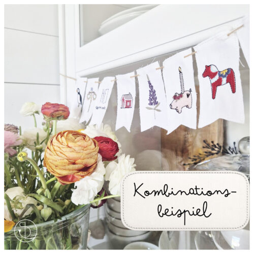 Miniwimpel mix & match Skandisommer [Digital]