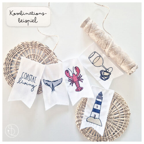 Miniwimpel mix & match COASTAL LIVING [Digital]
