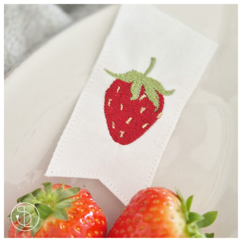 Miniwimpel Erdbeere [Digital]
