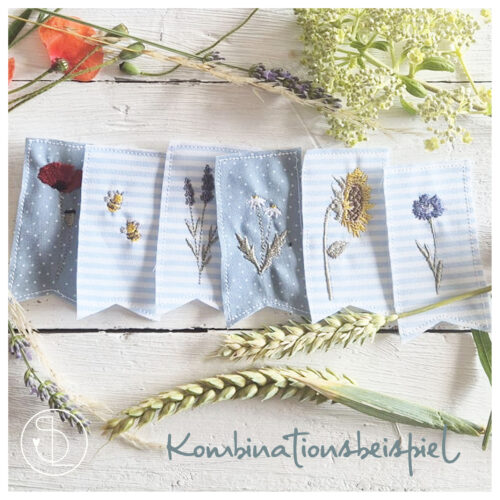 Miniwimpel mix & match Sommerwiese [Digital]