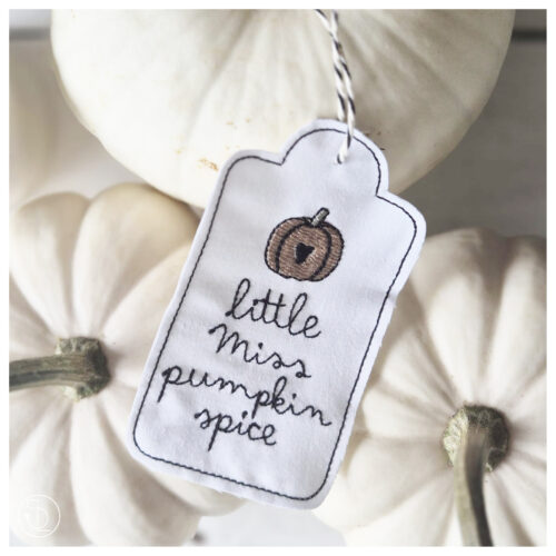 Anhänger little Miss pumpkin spice [Digital]