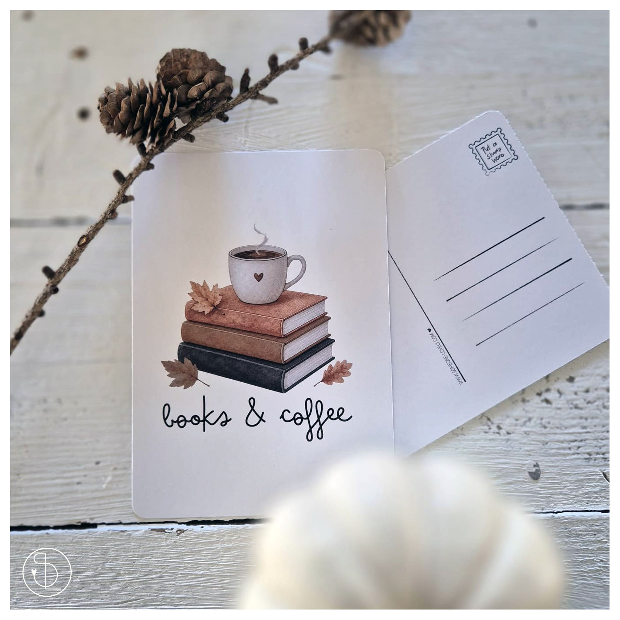 Postkarte books & coffee