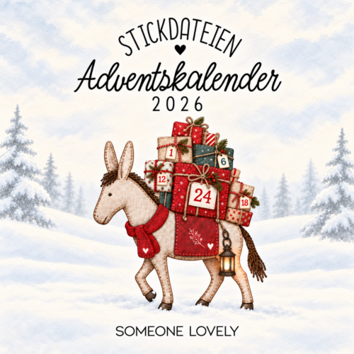 Stickdateien Adventskalender 2026 [Digital]