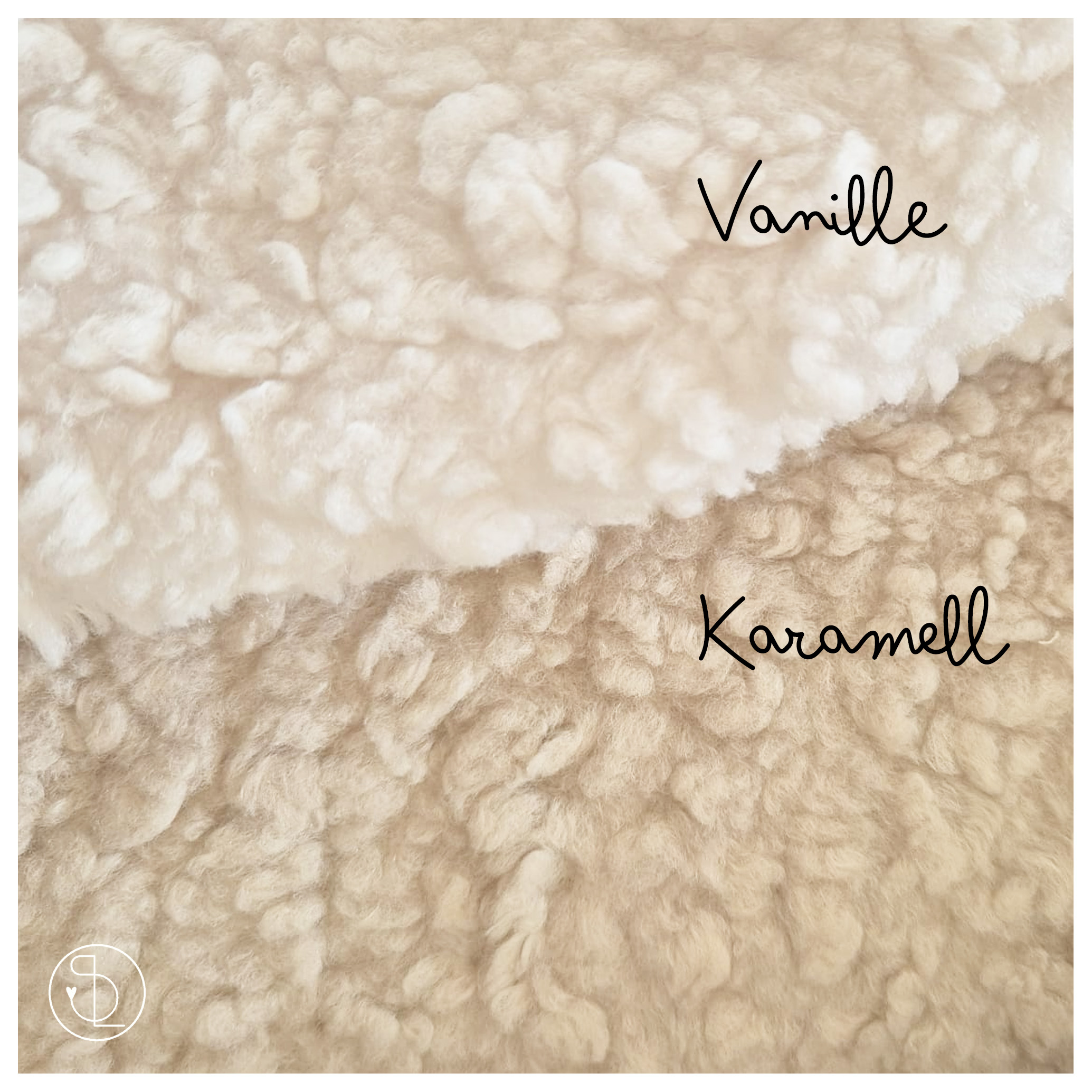 Teddy Bouclé Karamell – Bild 2